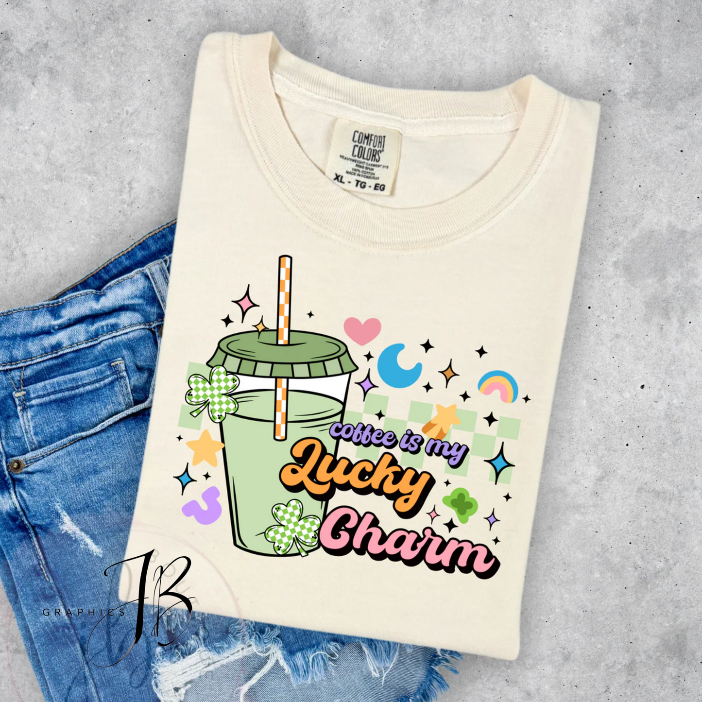 Coffee is my Lucky Charm tee