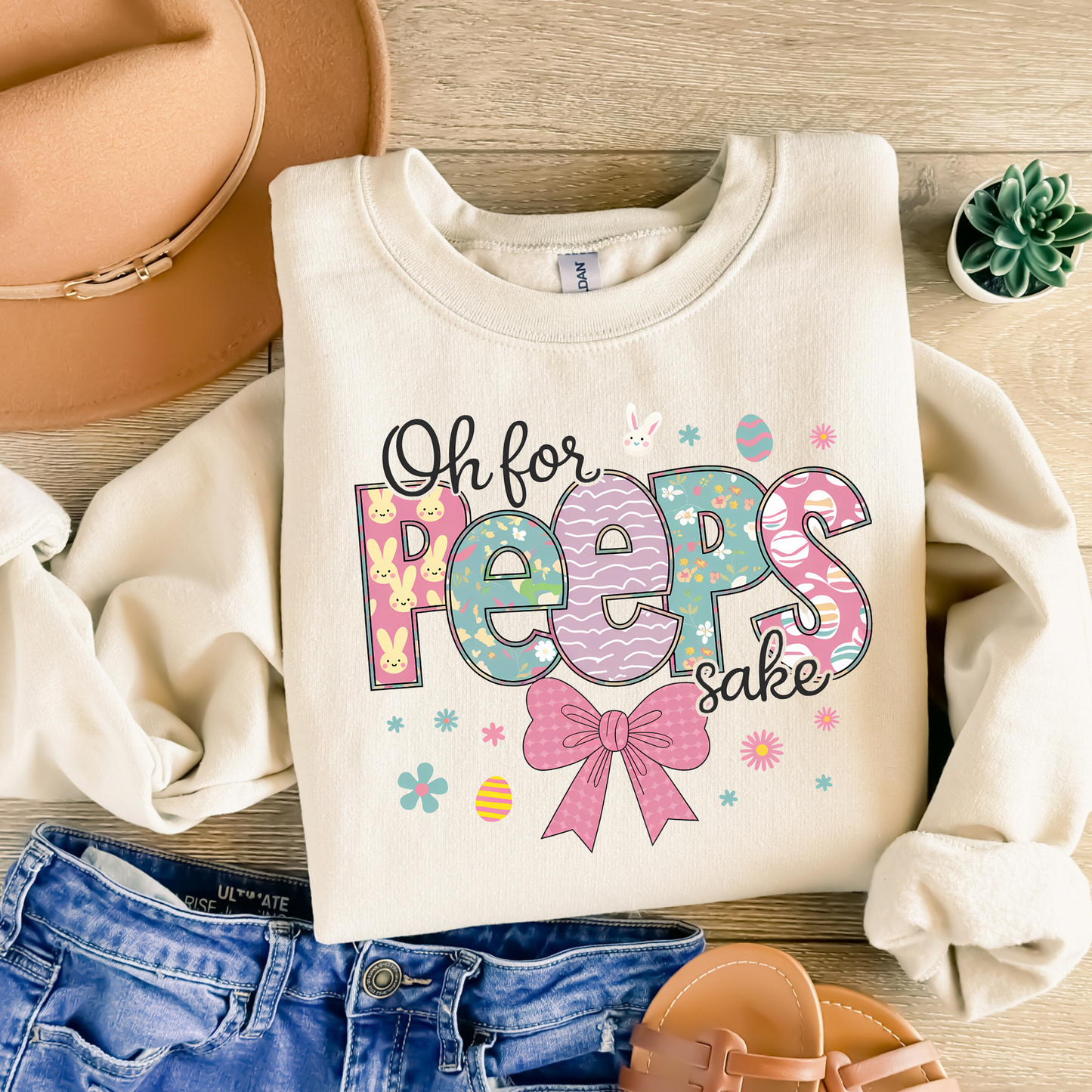 Oh for Peeps Sake SWEATSHIRT