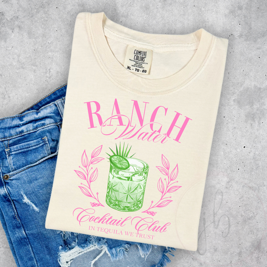 Ranch Water Cocktail Club Tee