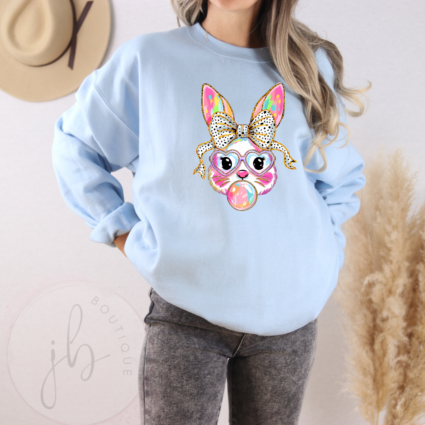 Iridescent Bunny SWEATSHIRT